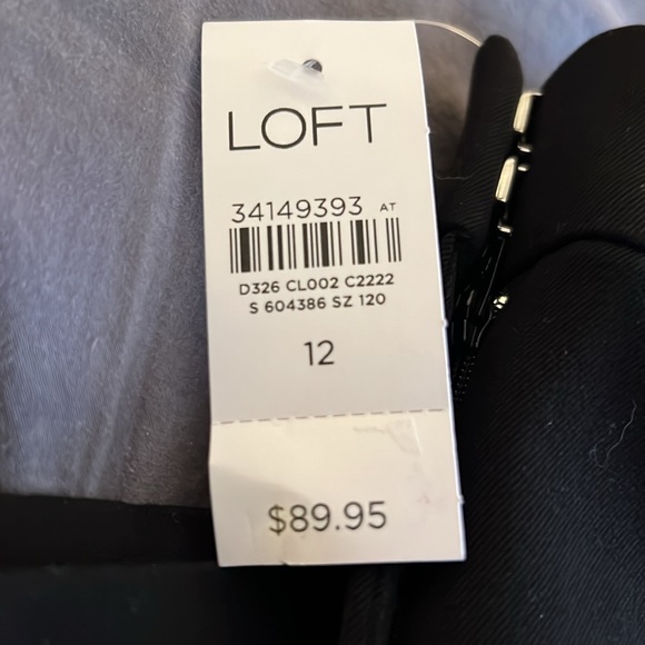 LOFT-Devin slim dress pants size 12 - Picture 2 of 4